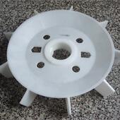 厂家直销 电动机塑料风叶Y200 4.6.8极圆型内孔58三相电机风叶