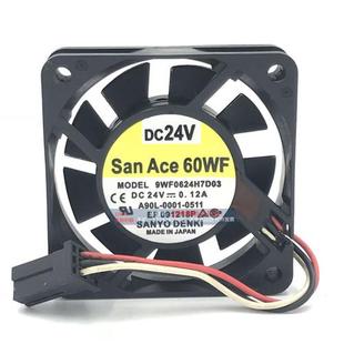 SanAce60WF 9WF0624H7D03 A90L 0511 24V发那科风扇 0001 全新原装