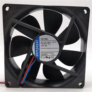 9225 ebmpapst 9厘米高端变频器超静音风扇 58mA 1.4w 3414NL 24v