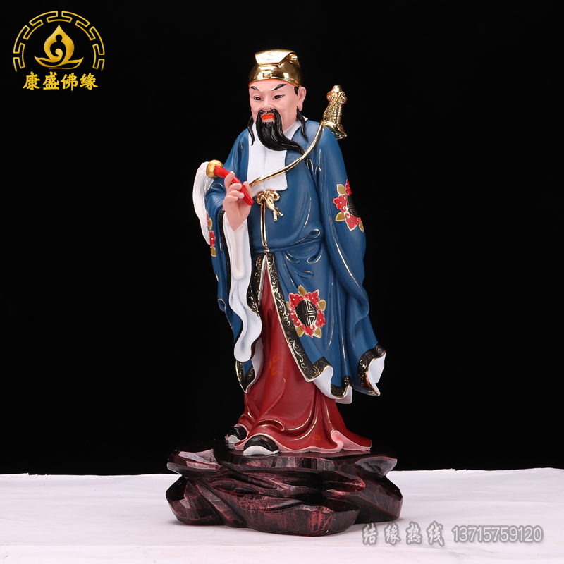 纯阳吕祖家用供奉神像人物摆件