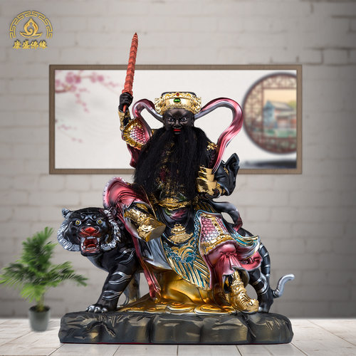树脂店铺公司黑虎赵公明武财神