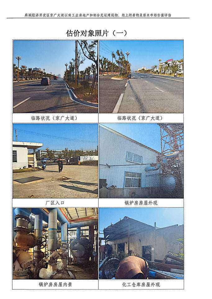 5月1日黄冈市地上附属物及苗木网络拍卖公告