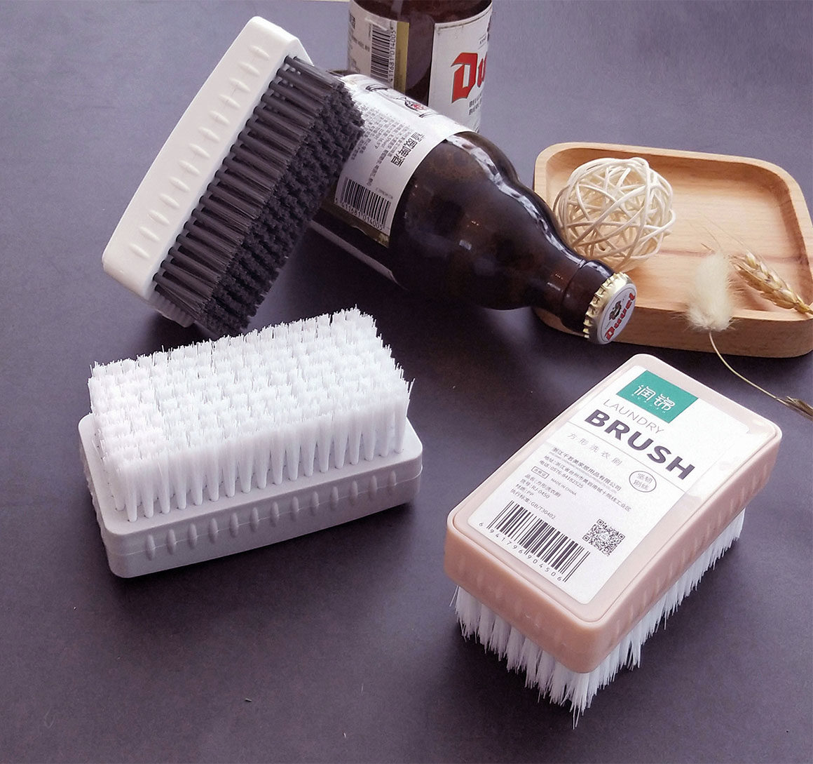 方形多用刷软硬适中不伤衣物洗衣刷鞋刷地板刷小刷子塑料清洁刷