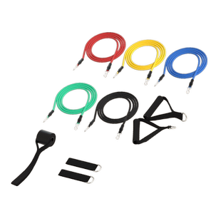 拉力绳弹力绳健身男弹力带单根力量训练器材家用胸肌练背把手配件