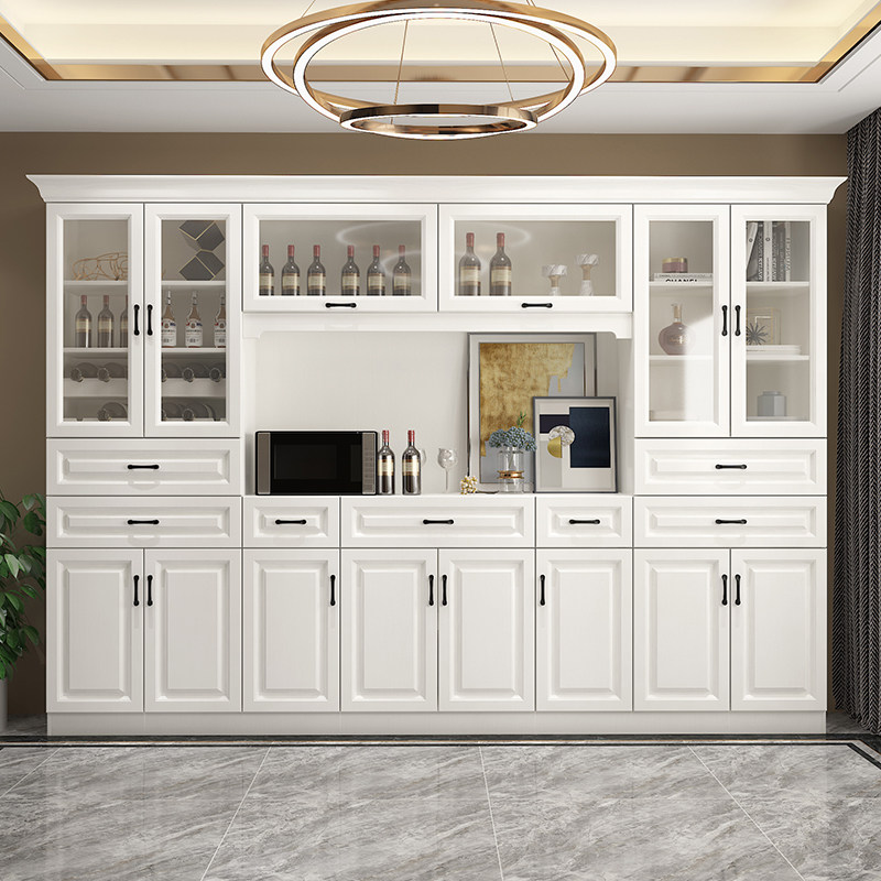 餐边柜现代简约柜子储物柜靠墙一体边柜茶水客厅收纳柜实木置物柜,住宅家具,餐边柜,淘宝优惠券,粉丝福利购,淘宝优惠卷