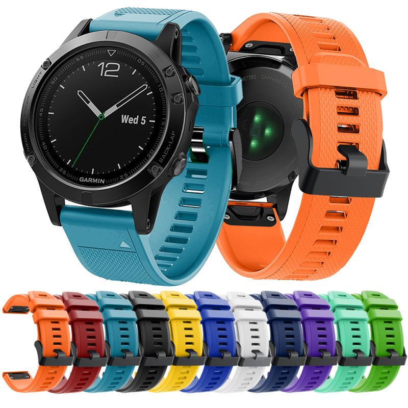 适配garmin佳明Enduro3手表安夺三代纯色多色运动透气硅胶手表带