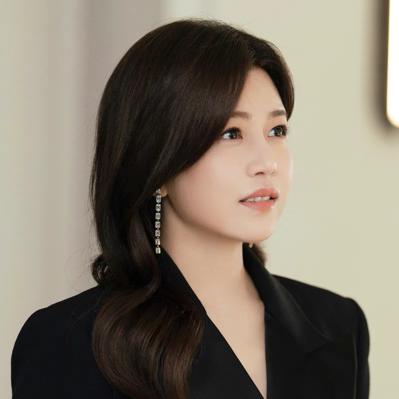 亲爱的仇敌陈妍希陈凯西同款耳环长款流苏锆石耳钉轻奢高级感耳饰
