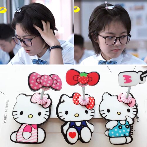 少年派赵今麦夹子头饰林妙妙同款