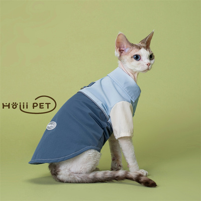 HOiiiPET尼龙polo德文猫衣服