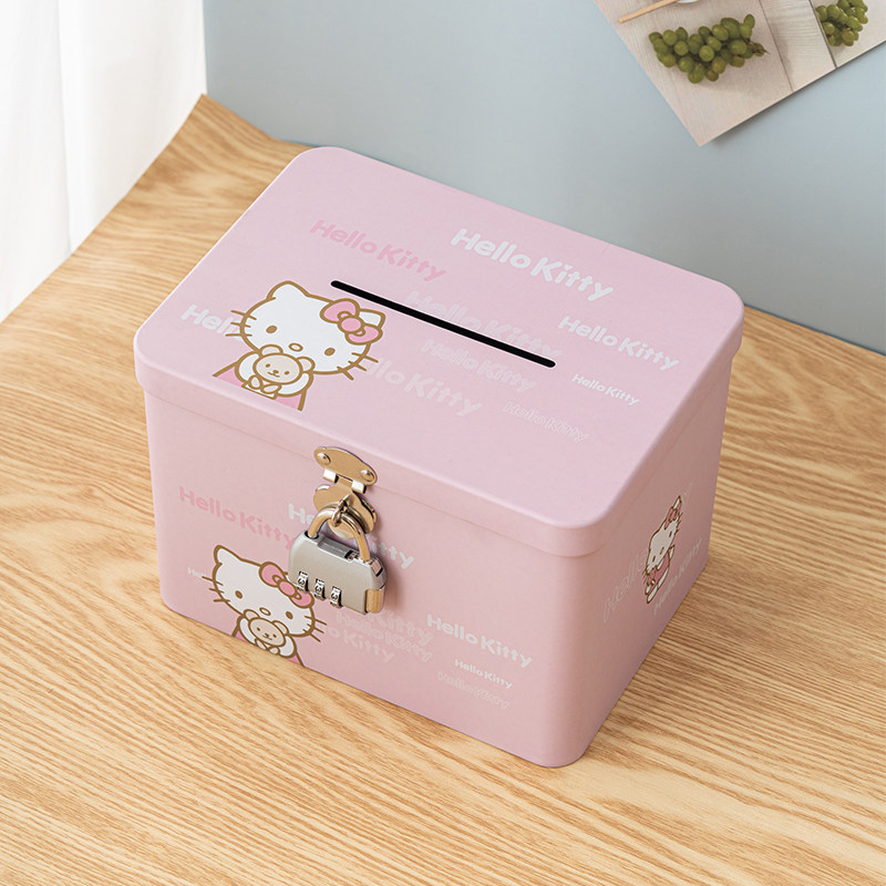 存钱罐2026新款带锁女孩男只进不出密码锁高颜值儿童新年礼物储蓄