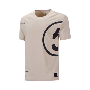 个性 包裹运动T恤AHSP089 文化衫 中国李宁BADFIVE篮球系列男子短袖