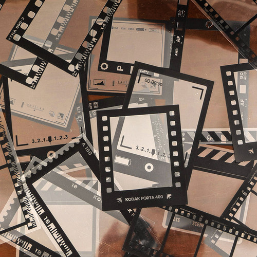 梦想拼贴家百搭胶片边框装饰贴纸