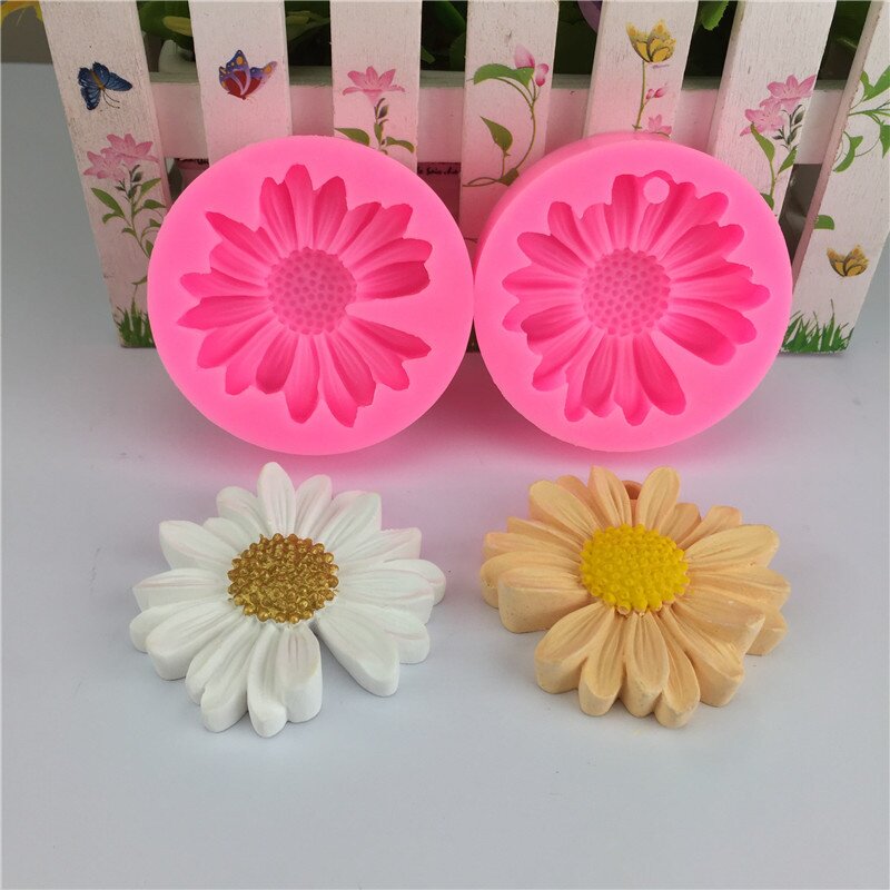 大邹菊硅胶模具手工DIY饰品手机壳贴片工具粘土滴胶模具装饰工具