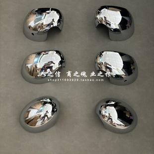 后视镜壳 F54F55F56F57F60电镀倒车镜壳 银耳 MINI 适用宝马迷你