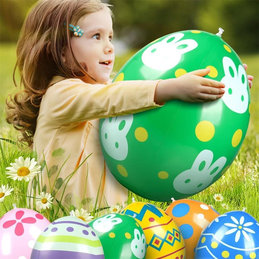 Giant Egg Easter PVC Inflatable Ball Outdoor Garden Pendant