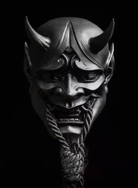Red Hannya Mask Hannya Cosplay Mask Halloween Party DressUp