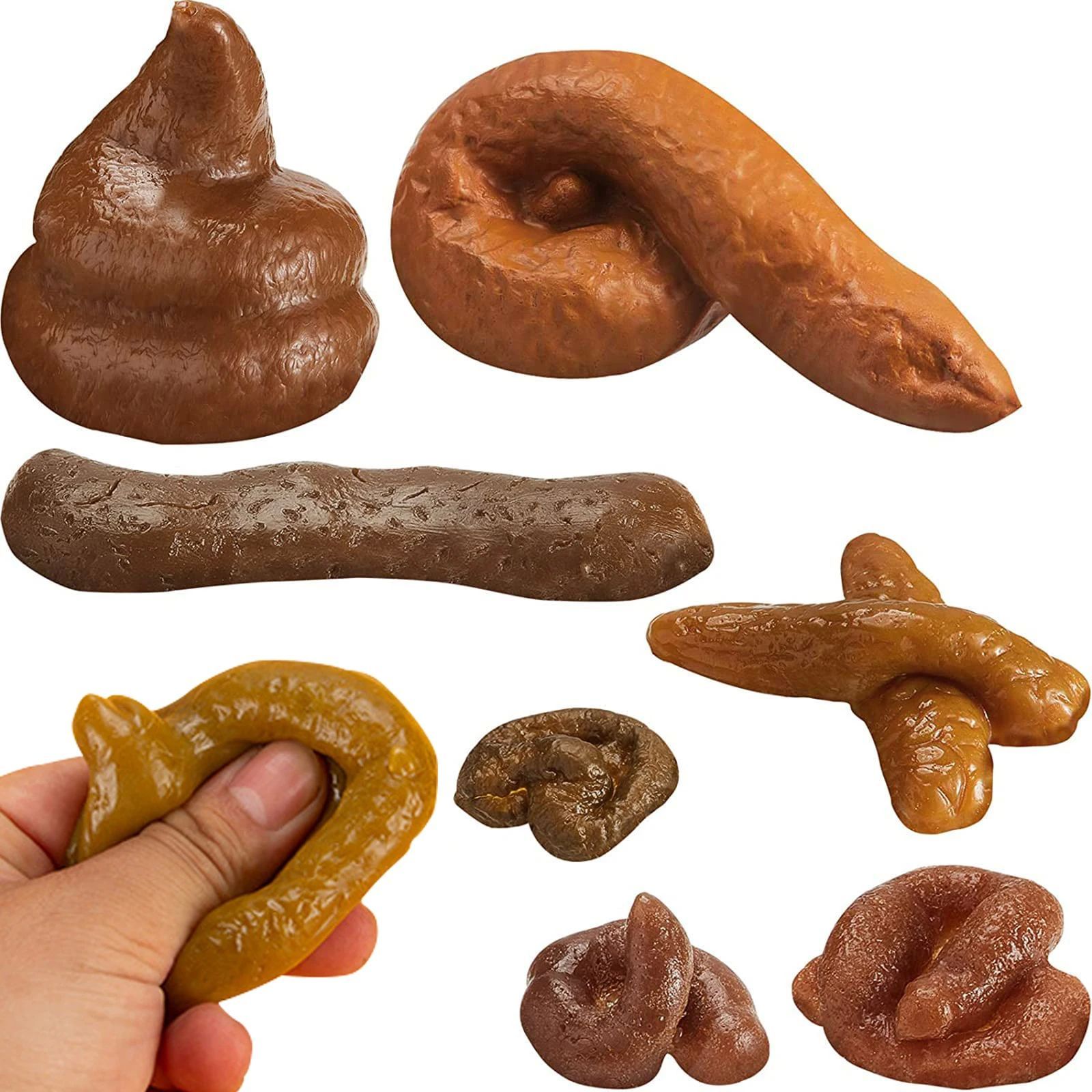 Realistic Shit Fake Squishy Poop Funny Joke Tricky Toys Kids