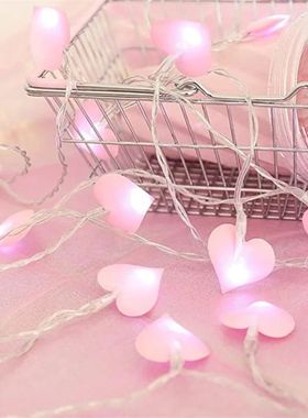 20leds LED Love String Lights Pink Purple Blue Christmas Wed