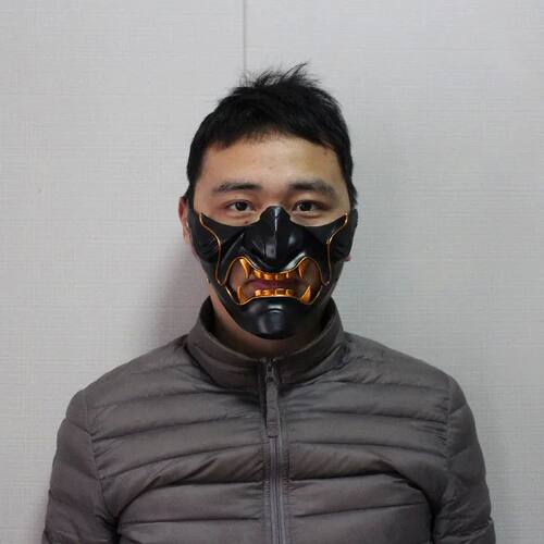 3 Colors Hannya Mask Ghost of Tsushima Sakai Cosplay Mask Ha