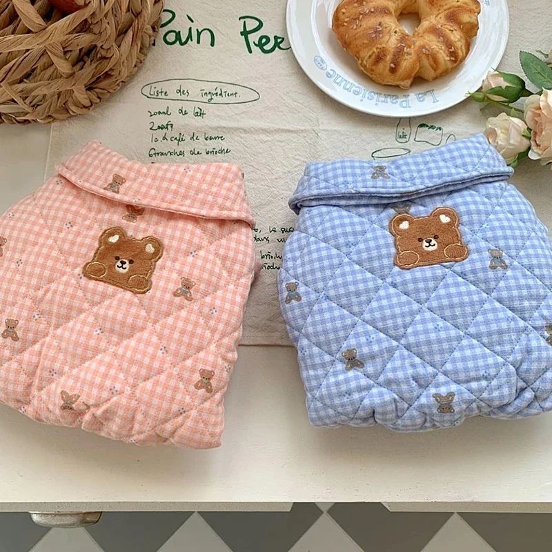 Pet Dog Four-legged Cotton Clothes Teddy Coat Winter Warm Cl