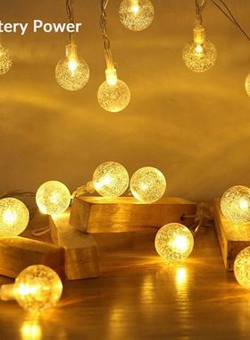 20/30/40Led Globe String Lights Fairy Lights Battery Operate
