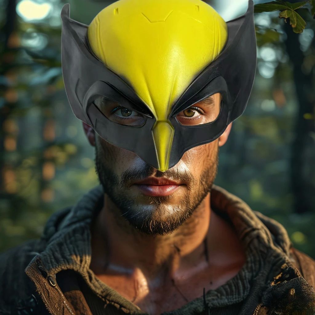 Latex James Howlett Movie Cosplay Mask Wolverine Helmet With