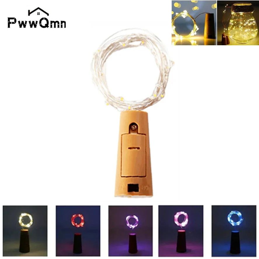 Battery powered cork bottle light 3m LED light bar light bir
