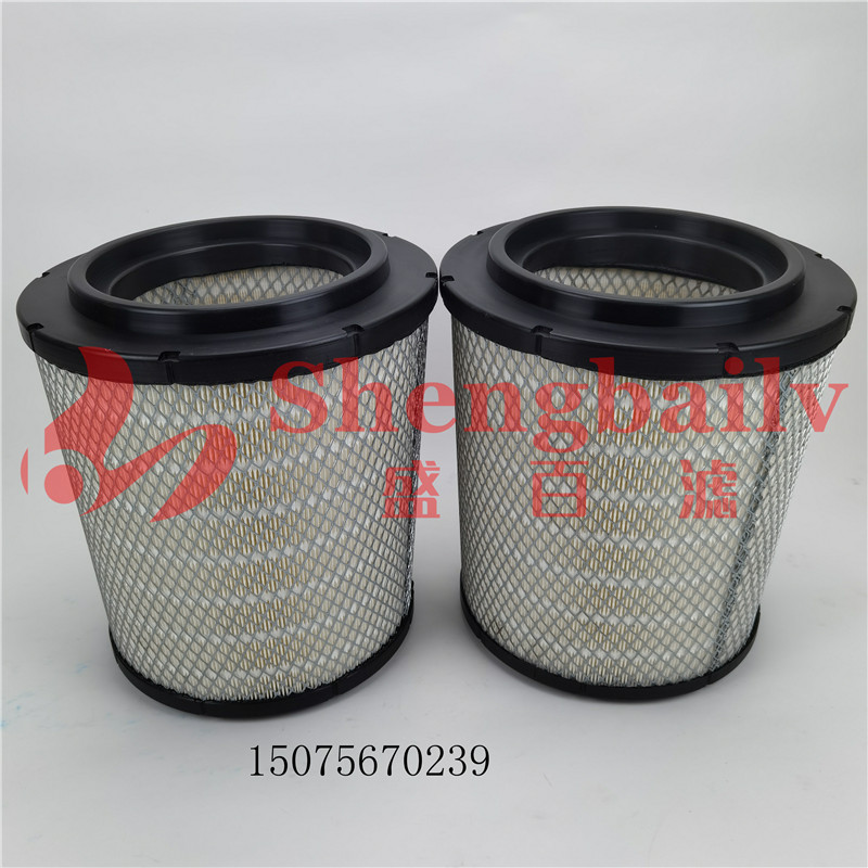 工程机械滤芯 空气滤芯 21196919  船舶柴油发电机组空气滤芯