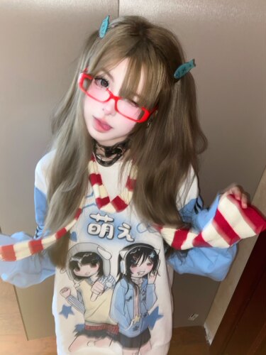 Rabbitkiller双子OK绷宽松T恤
