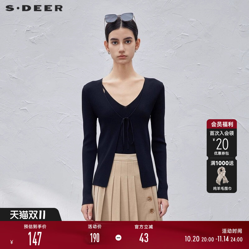 sdeerʥ�ϰ���װŮװ��Լϵ������������������֯��S23383508 139Ԫ