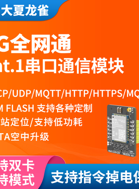 大夏龙雀4G模块Cat1全网通ML307C中移物联网通信GPS北斗定位 CT11