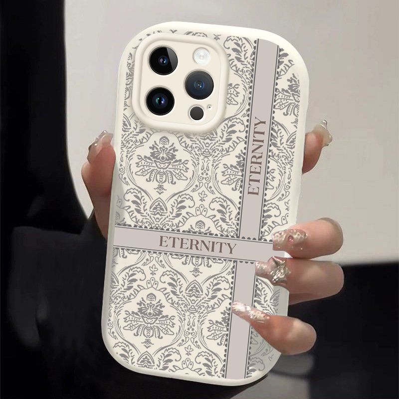 花纹适用苹果16promax手机壳15新款iphone14高级感13pro网红12文艺11防摔8plus软7硅胶xs女xr保护套max个性潮