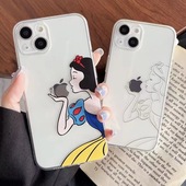 12mini 15软硅胶iphone7 白雪公主适用iPhone苹果16promax手机壳11 17防摔xr 8plus xsmax保护壳