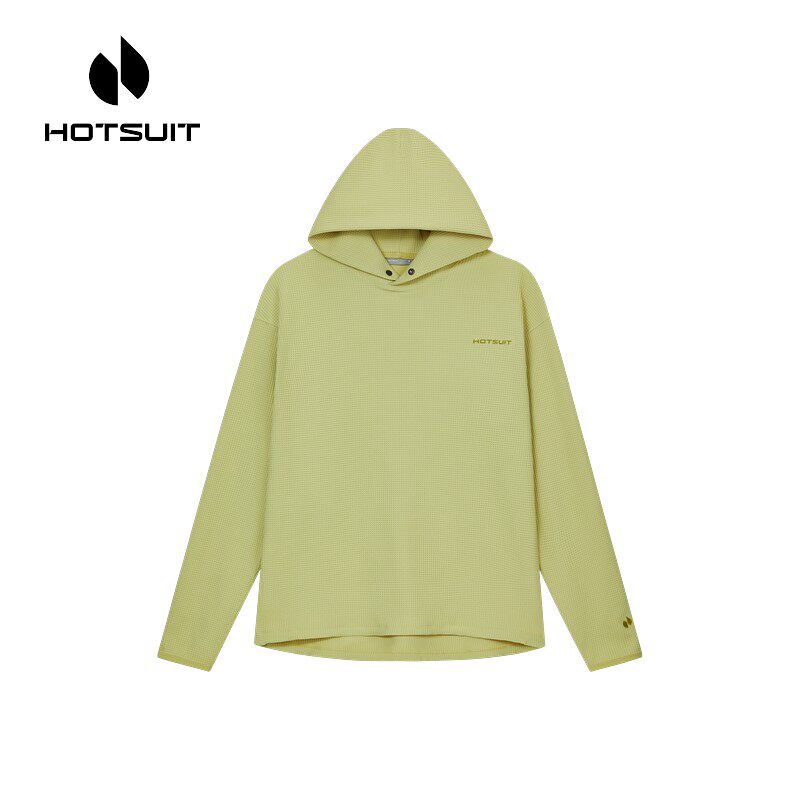 hotsuit后秀运动卫衣宽松男士2626夏季薄款休闲透气连帽套头上衣