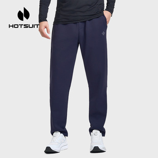 宽松显瘦直筒裤 hotsuit后秀运动裤 针织平口长裤 新款 子 男2025春季