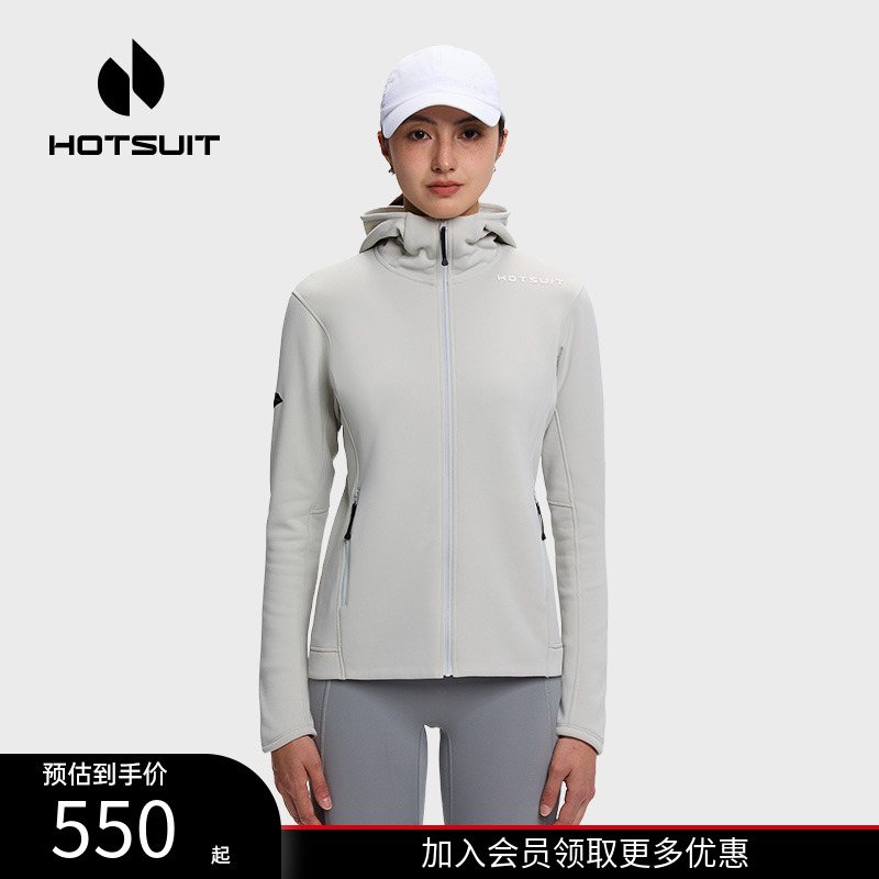 后秀薄绒保暖通勤女士外套