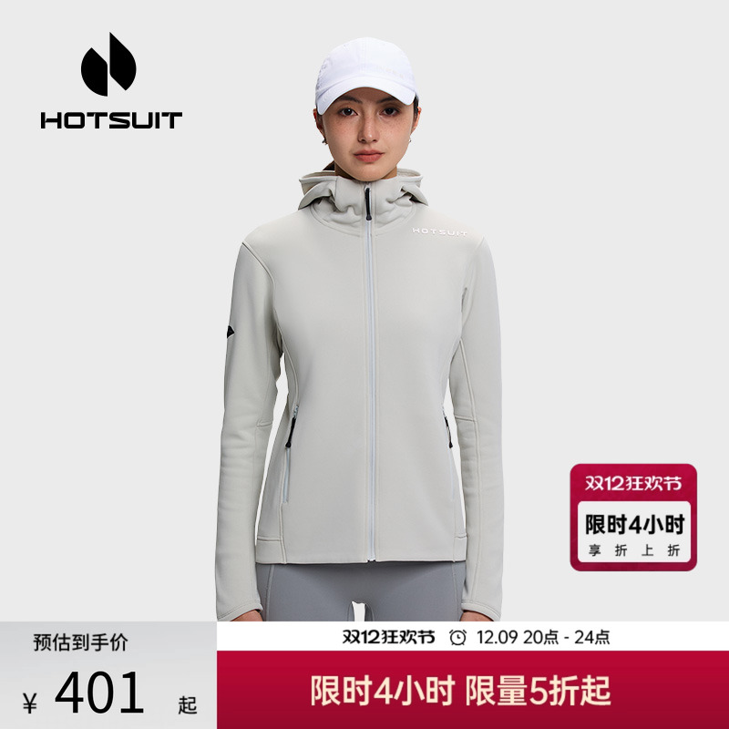 后秀薄绒保暖通勤女士外套