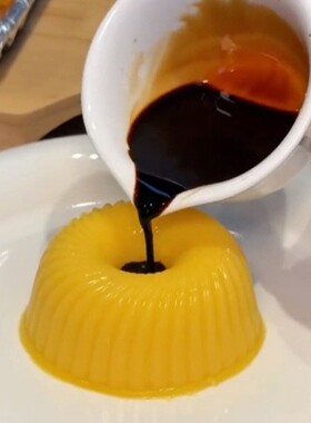 黑糖裙摆布丁硅胶模具创意甜品巧克力奶冻模具diy烘焙戚风蛋糕