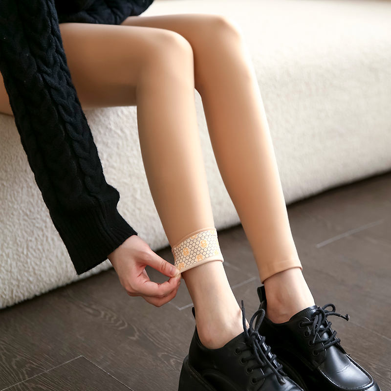 九分裤秋冬加绒光腿神器芭比裤