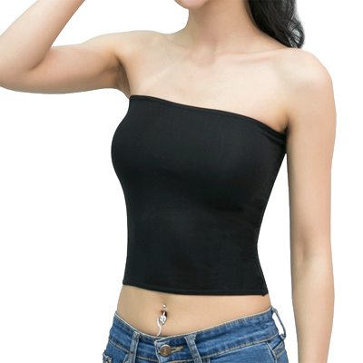 中长款抹胸防走光打底