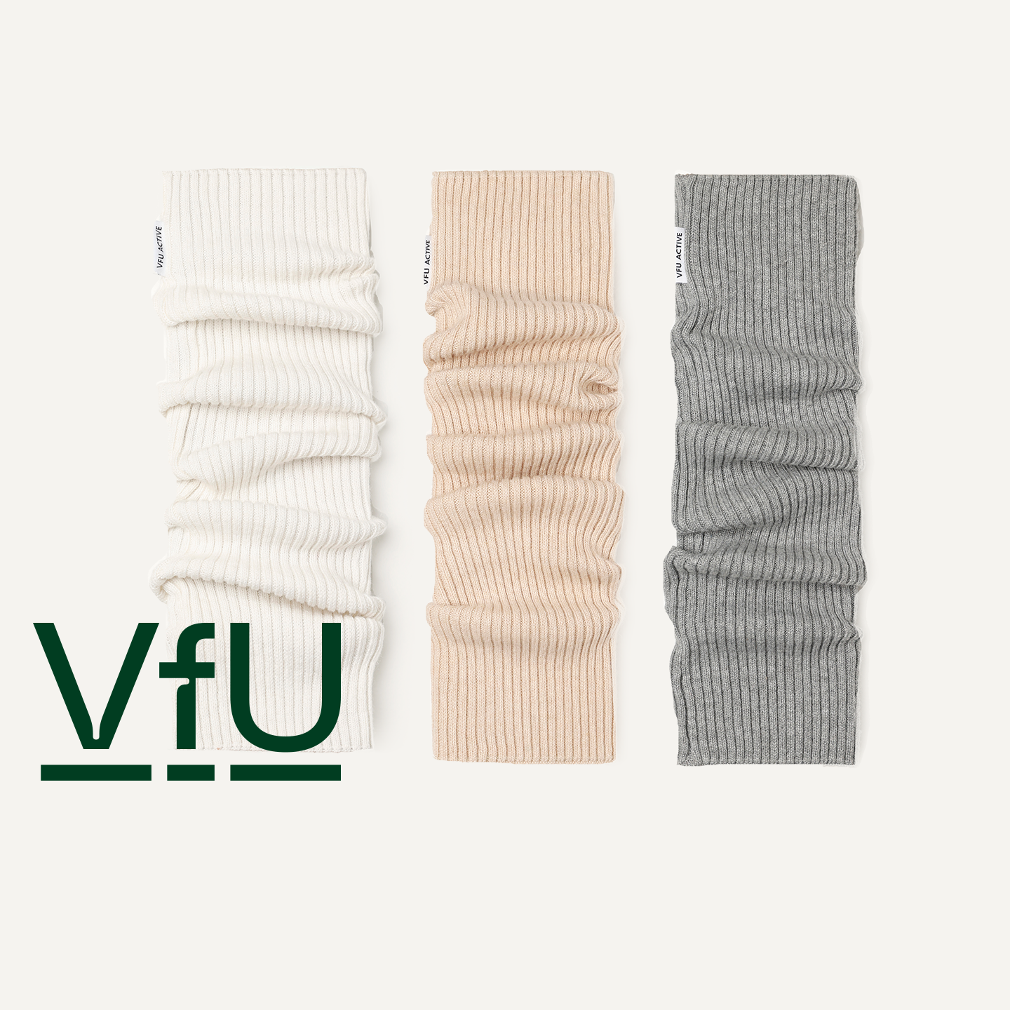 VfU瑜伽堆堆袜普拉提运动健身小腿袜秋冬保暖护腿袜1双2025新款