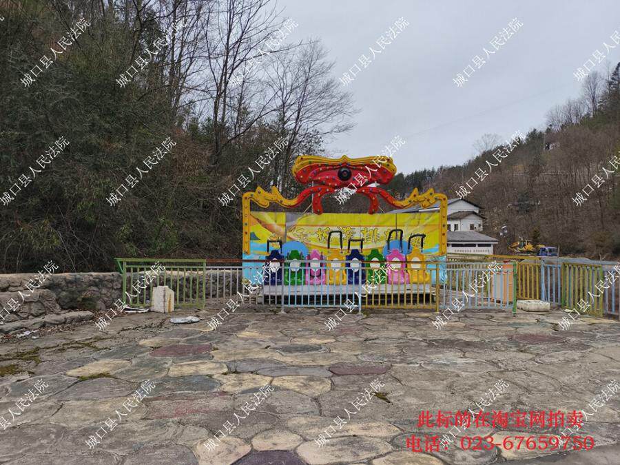 4月27日重庆城口县厚坪乡龙盘村游乐场内的建（构）筑物及设施设备网络拍卖公告