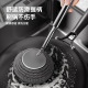 不锈钢洗锅刷钢丝球长柄可替换刷头厨房洗碗清洁刷去污鼎刷子