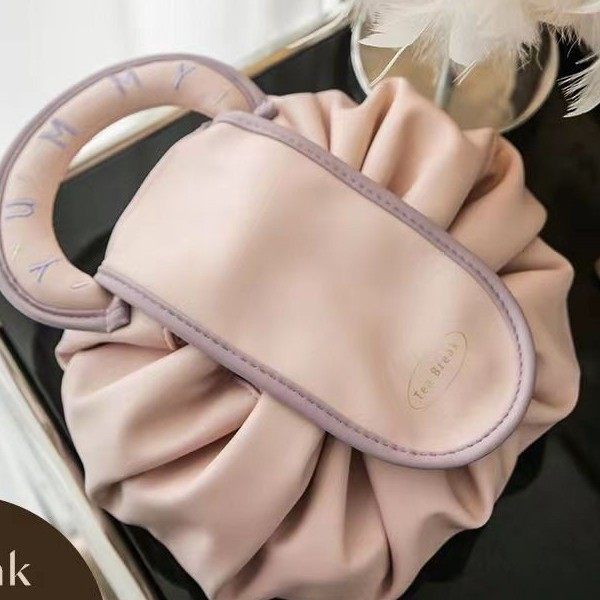 新款懒人化妆包大容量便携收纳包旅行收纳袋抽绳束口袋防 水洗漱,收纳整理,化妆箱/盒,淘宝优惠券,粉丝福利购,淘宝优惠卷