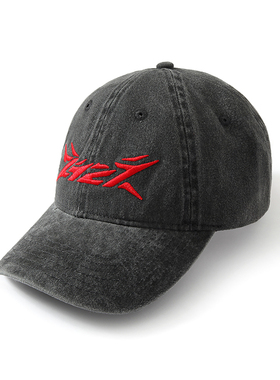 2727WORLD 法老 基础款弯沿帽运动水洗情侣街头棒球帽百搭帽子