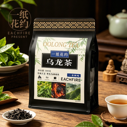 油切黑乌龙茶醇香木炭浓香茶叶