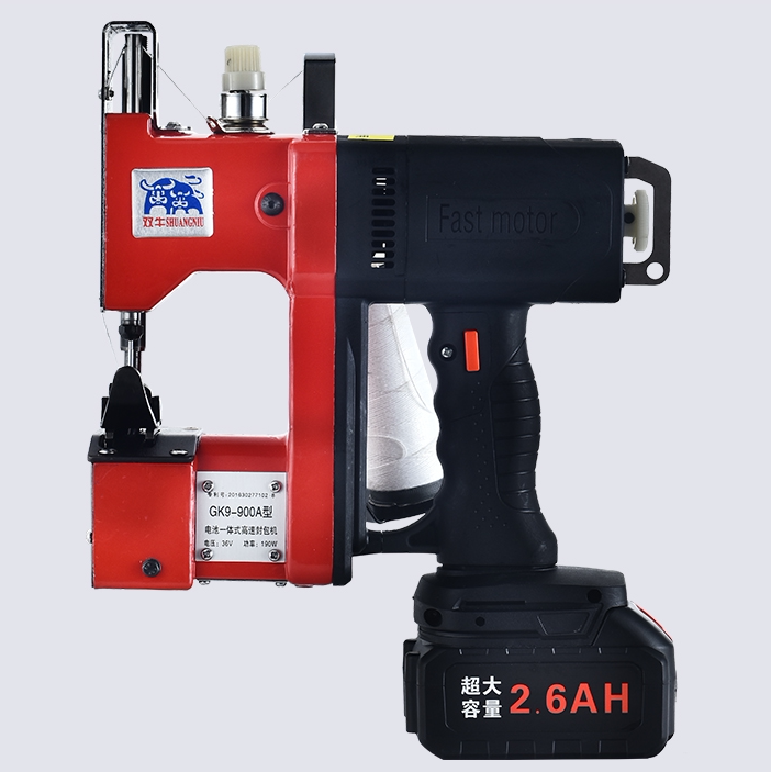 双牛牌充电型封包机GK9-900A手提缝包机缝口机无线封口冲电打包机