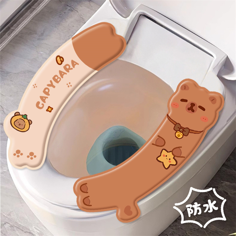 冬天马桶垫家用通用马桶坐垫套坐便器防冻保暖套防水保暖可爱厕所