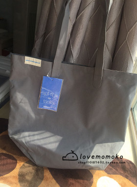 德美乐嘉dermalogica官网下单赠品单肩购物袋/灰色时尚大容量包包