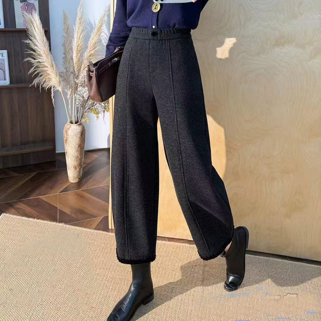 玉丰情丝简约男友裤慵懒休闲裤